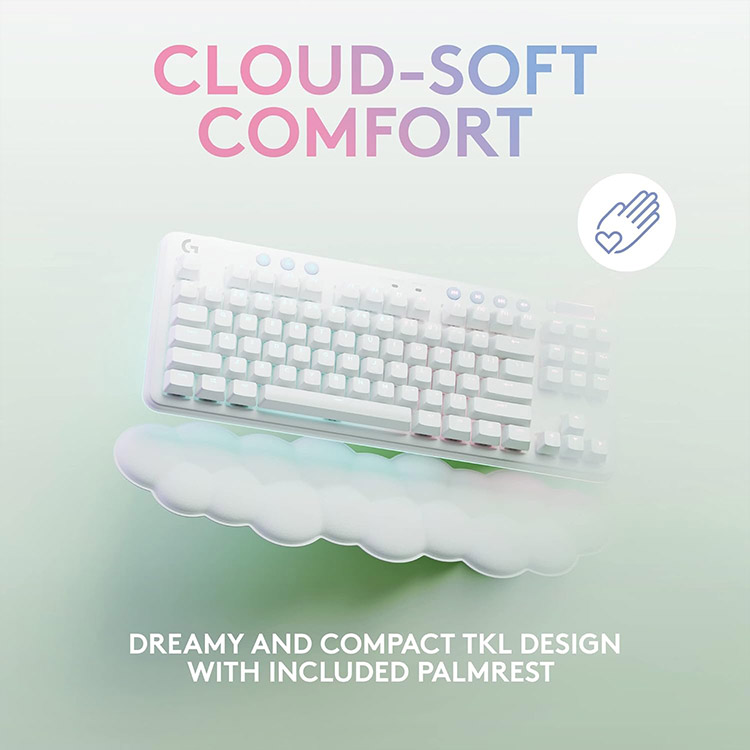 خرید کیبورد Logitech G715 TKL - بی‌سیم - سوییچ مکانیکی GX Red